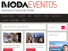 Tablet Screenshot of modaeventos.com.br